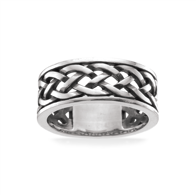Scrouples Mens Sterling Silver Ring 791382