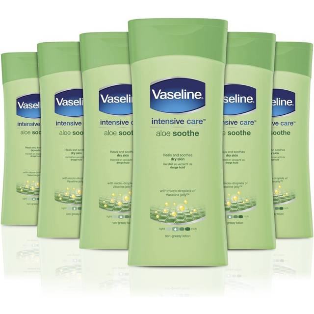 Vaseline Intensive Care Aloe Lotion 200 ml - Pack of 6