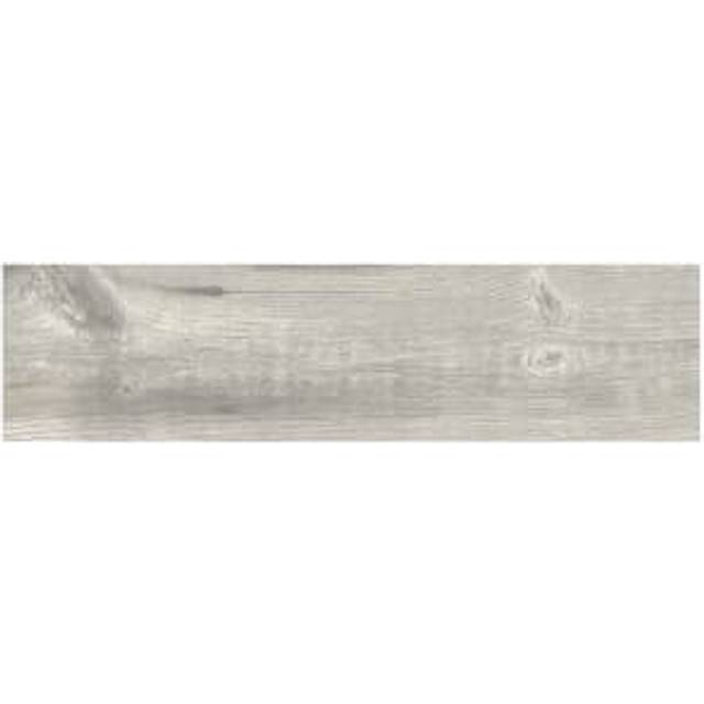 Wickes Maine Grey Wood Effect Porcelain Wall & Floor Tile - 225 x 900mm - Sample
