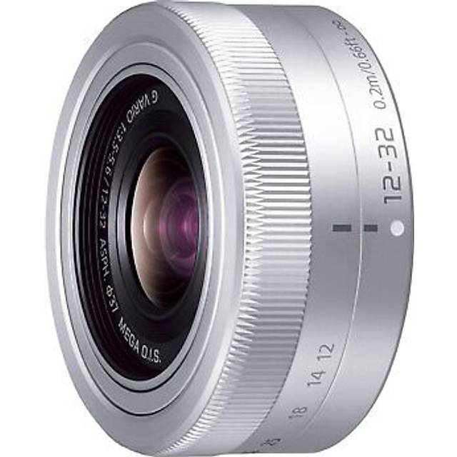 Panasonic Standard Zoom Lens for Micro Four Thirds Lumix G VARIO 12-32mm/F3.5-5.6 ASPH./MEGA O.I.S. Silver H-FS12032-S