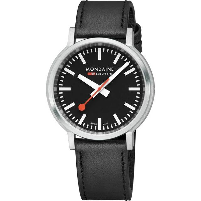 Mondaine MST.41020.LBV.2SE Herrenuhr SBB Stop2Go 41mm 3ATM