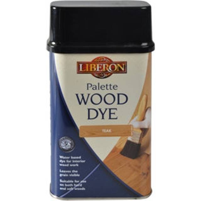 Liberon - Interior Floor and Woodwork Palette Wood Dye - Teak - 500ml