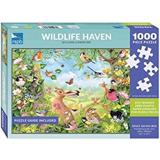 Otter House Illustrated Jigsaw Puzzle Travel Nature 1000 Pieces - Wildlife Heaven