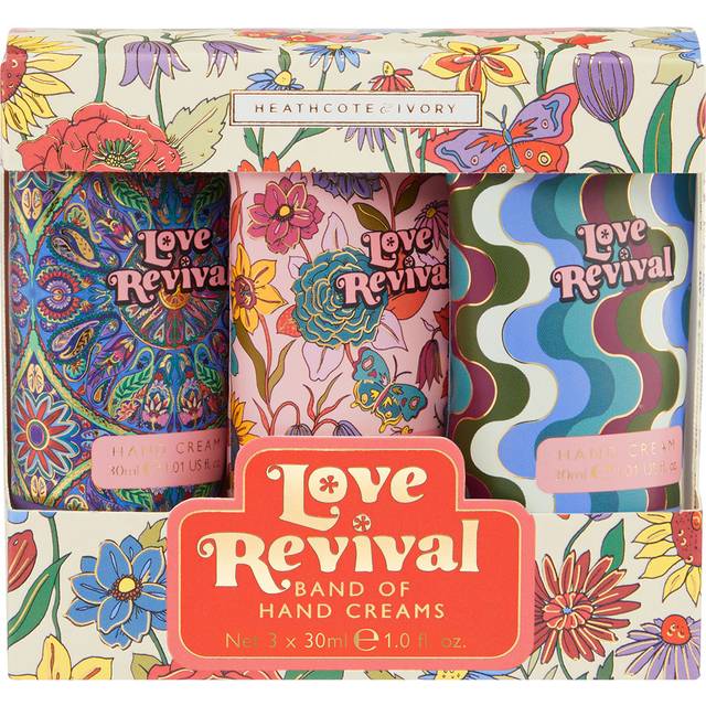 Love Revival-Band of Hand Creams 3 x 30ml - Nourishing Hand Cream Trio for Silky Soft Hands
