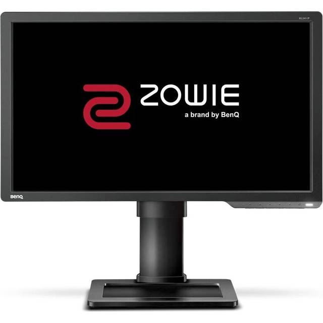 BenQ ZOWIE XL2411P 24 tum 144 Hz e-sport spelskärm med 1 ms, höjdjusterbart stativ, displayport, svart ekvalizer, mörkgrå