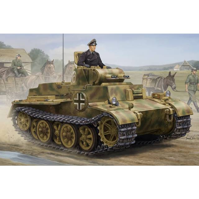 Hbb83805 - Hobbyboss 1:35 - German Pzkpfw.i Ausf F (vk1801) Late