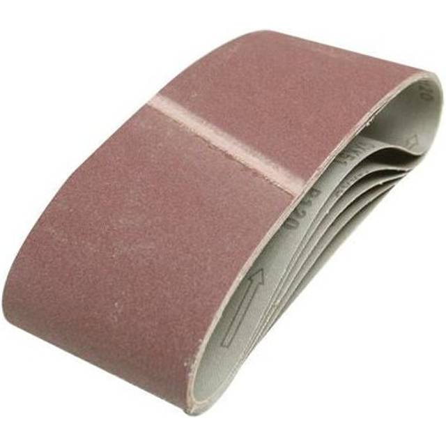QTY 5 100mm x 610mm 40 Grit Sanding Belts For Belt Sander - Multi - One Size