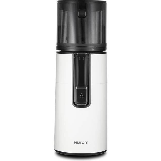 Hurom H400 Slow Juicer | Juicepress för grönsaker och frukt | 2L Mega Hopper | Tyst motor | BPA-fri | 15 års garanti | Enkel rengöring | Högkvalitativ juicepress (varm vit)