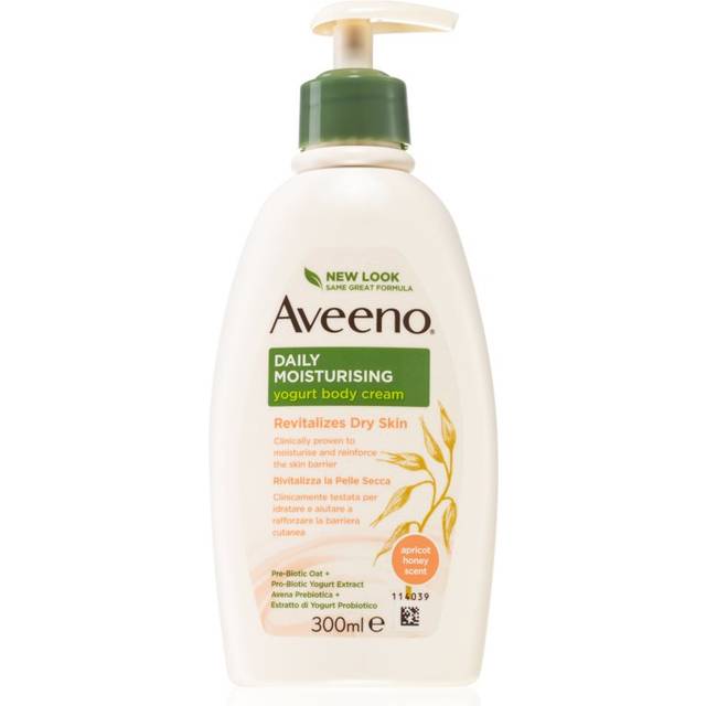 Aveeno Daily Moisturising Yoghurt body cream Närande kroppsmjölk Apricot & Yoghurt 300 ml