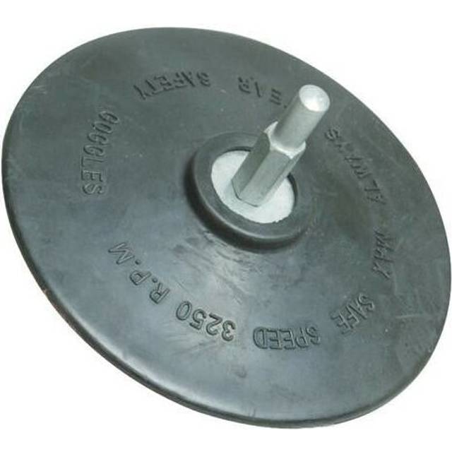 125mm Backing Pad For Orbital Sanding Discs & Drill Hook & Loop Round Sheets