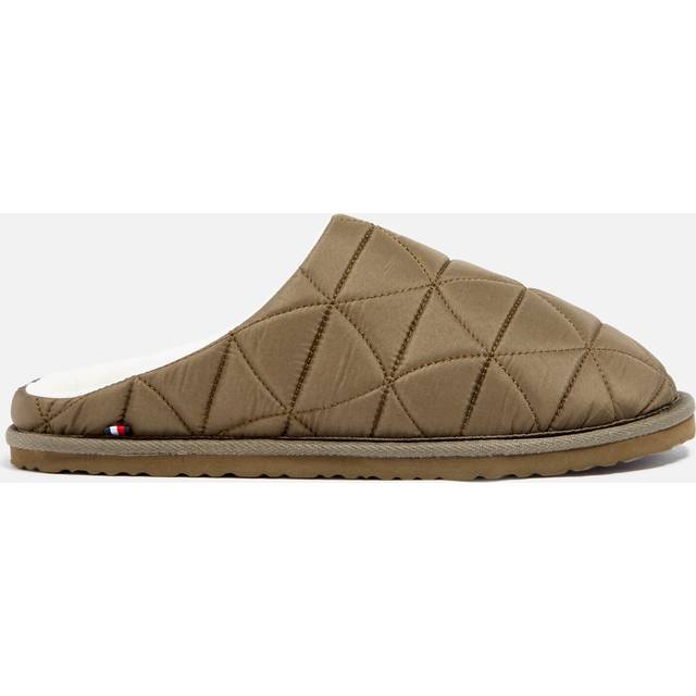 Tommy Hilfiger Men's Puffer Shell Slippers - UK 7/8 - Green