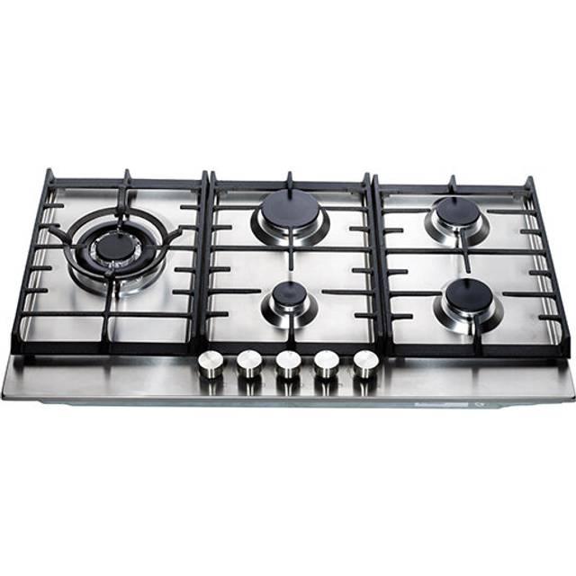 Teknix SCGH91X - Stainless steel 5 Zone Gas Hob