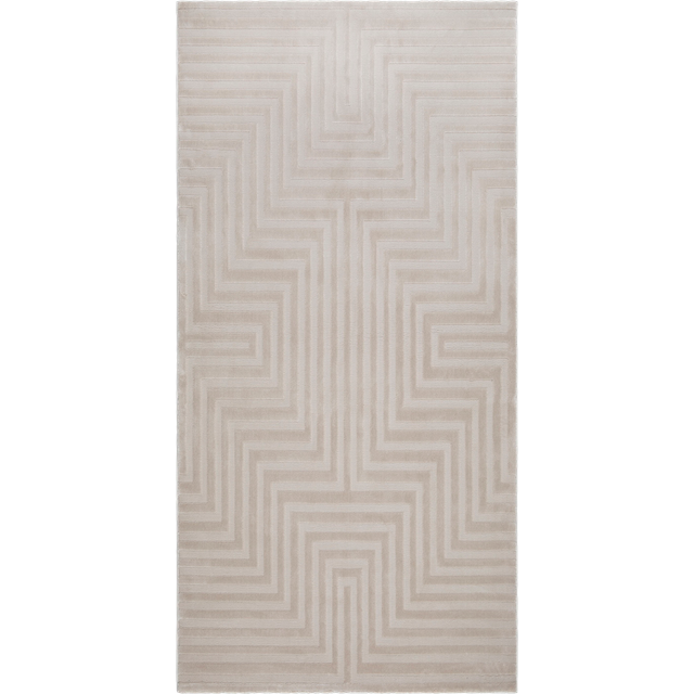Ritz Wiltonmatta 80x250 cm Rektangulär - Linne Friezematta Beige