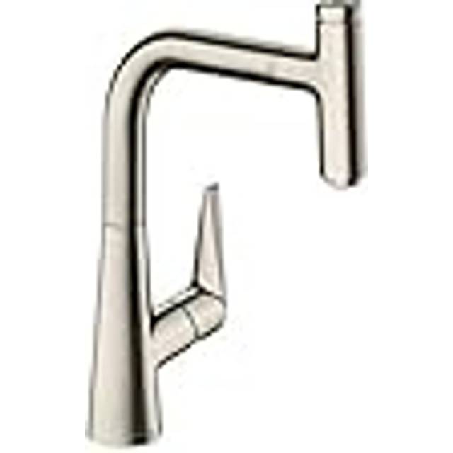 Hansgrohe Talis Select M51 Brushed Steel Pullout Kitchen Sink Mixer Ta