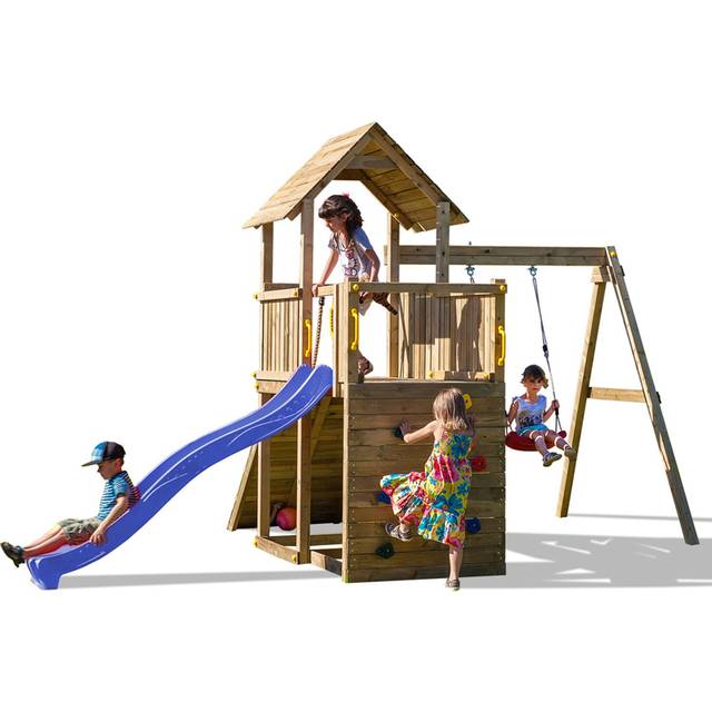 Shire Adventure Peaks with Single Swing and Slide - Fortress 3