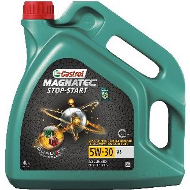 Castrol Magnatec Car Engine Oil for Petrol and Diesel Engines: 5W-30 A5/4L - Brown