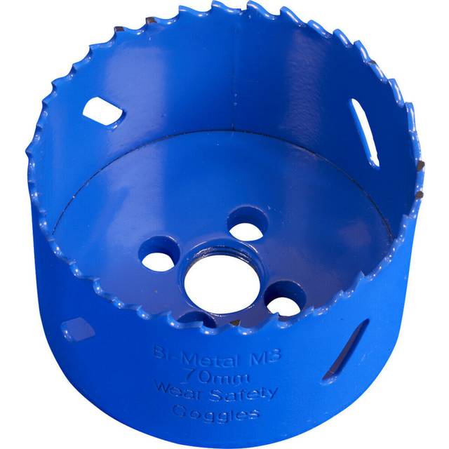 70mm HSS Hole Saw Blade - Milled Teeth - Bi-Metal M3 Steel Long Lasting Drill