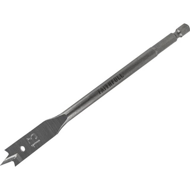 Faithfull Flat Wood Drill Bit 13mm 151mm Pack of 1
