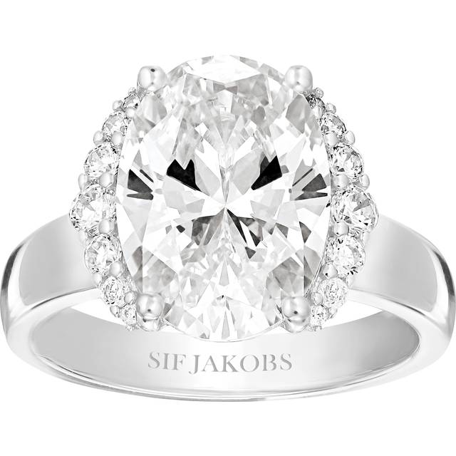 SIF Jakobs Ring - Ellisse - SJ-R2342-CZ - silber