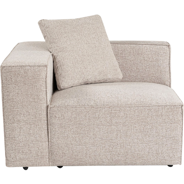 Hanah Home - Soffa 1-sits - Lora Vänster - Beige