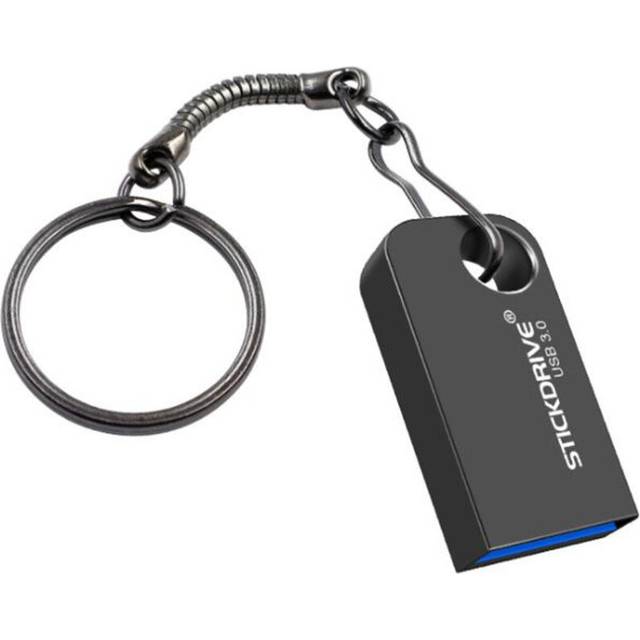 3.0 usb flash drive pen drive 64GB waterproof Metal Key pendrive Card Memory Stick Drives u disk with gift