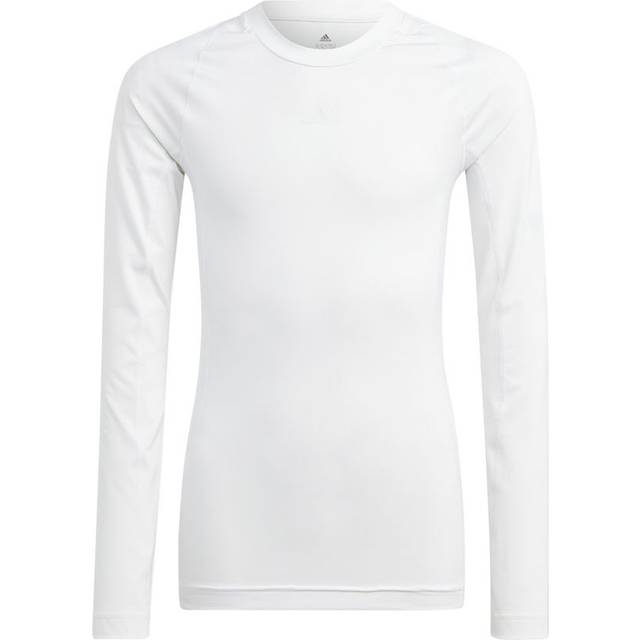 adidas Baselayer Aeroready Techfit - Vit Barn - ['Vit'] (152 cm)