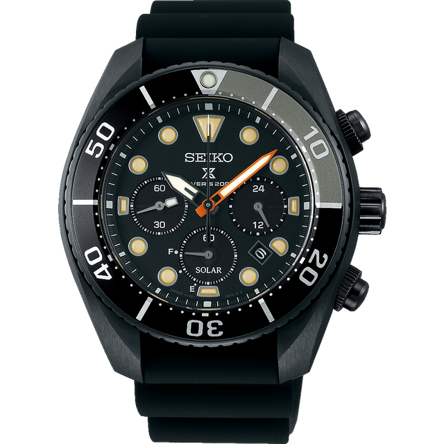 Seiko Watch Prospex Sumo Black Series Limited Edition - Black