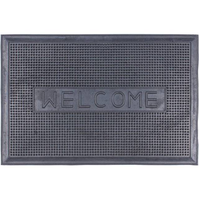 60cm x 40cm Welcome Heavy Duty Rubber Door Mat