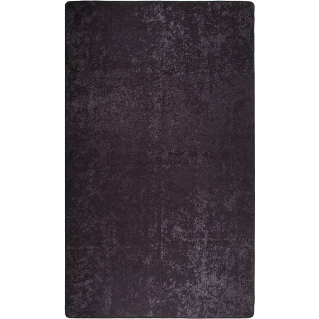 vidaXL Rug Washable Anthracite 120x170 cm Anti Slip