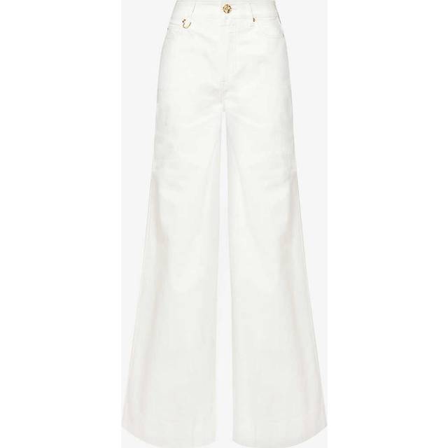 Zimmermann Matchmaker high-rise palazzo jeans - white (25)