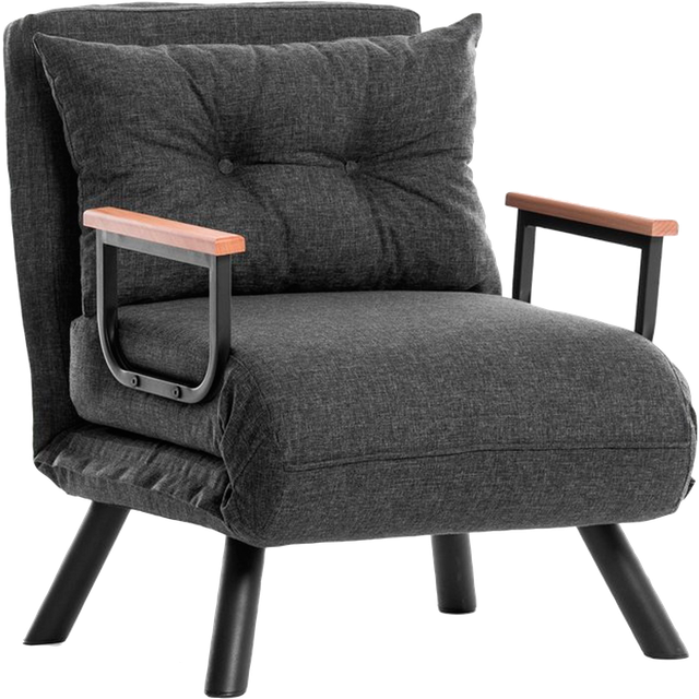 Hanah Home - Bäddsoffa 1-sits - Sando - Grå - Bäddsoffor - Från Homeroom