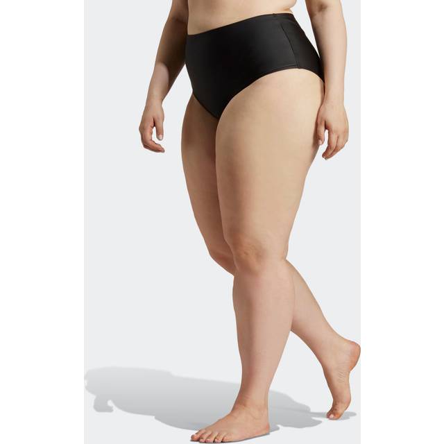 adidas Sport Performance - Bikinitrosa High-waist Bikini Bottoms Plus - Svart