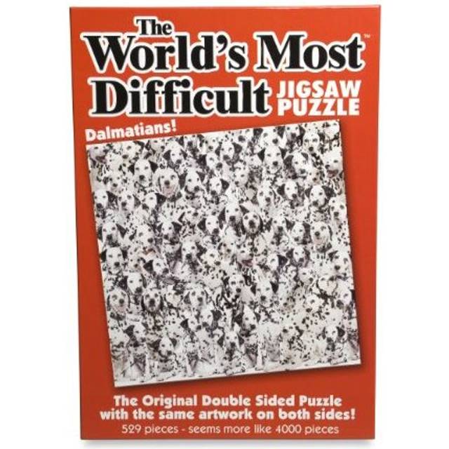 Paul Lamond Games Worlds Most Difficult Jigsaw Puzzle Dalmatians, white and black
