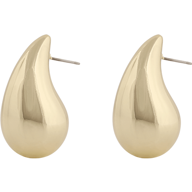 Snö of Sweden - Örhängen Yenni Ear Plain G - Guld
