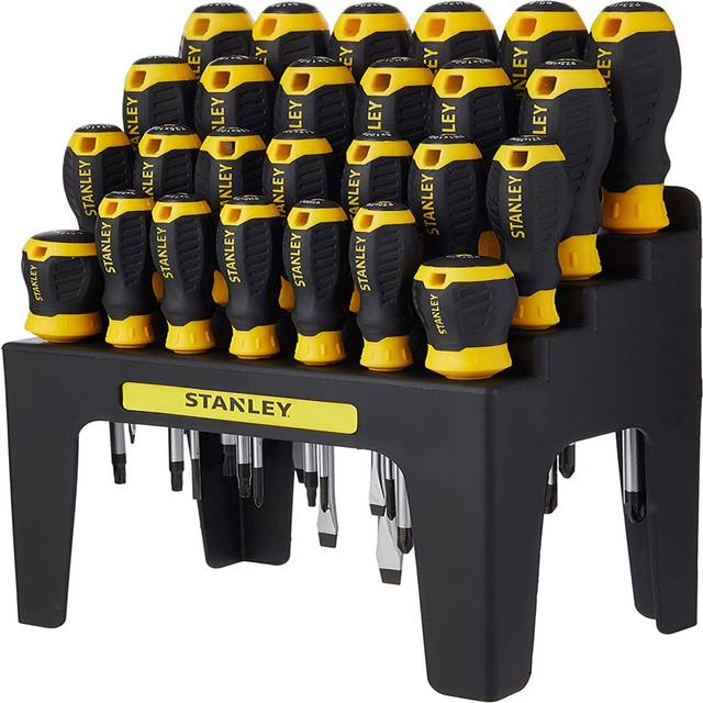 Stanley 062142 Screwdriver Set in Rack, 26 Piece