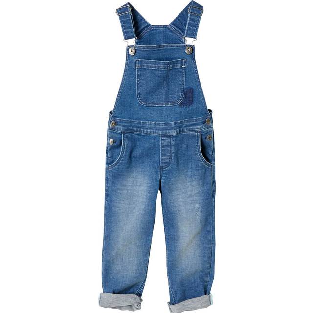 Denim Dungarees for Boys denim blue - Denim Blue