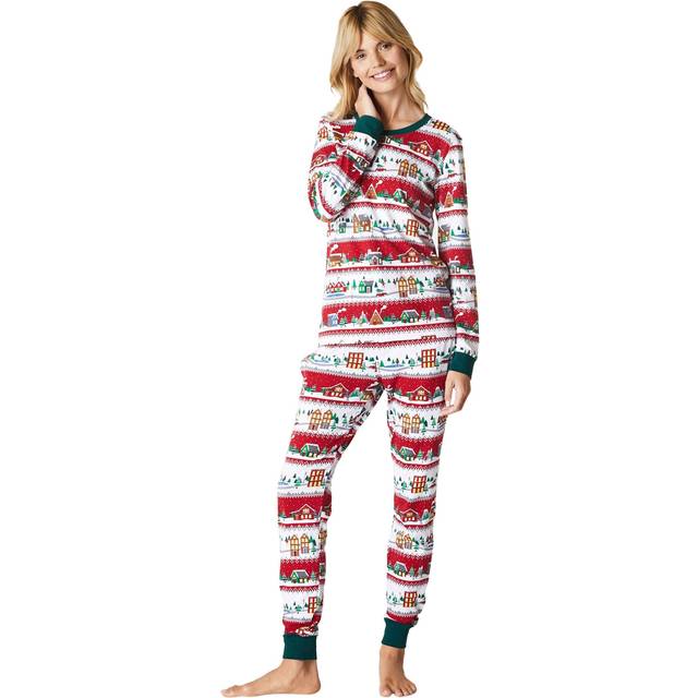 SillySanta Julelandskab Julepyjamas Dame