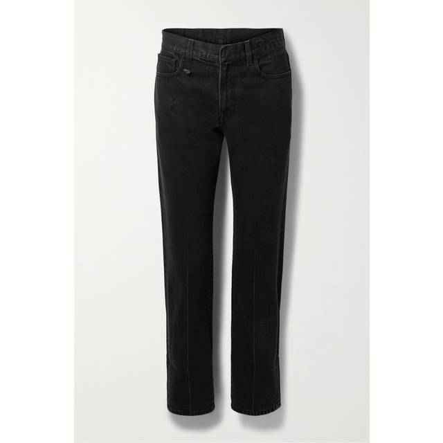 R13 - Romeo High-rise Straight-leg Jeans - Black - 31