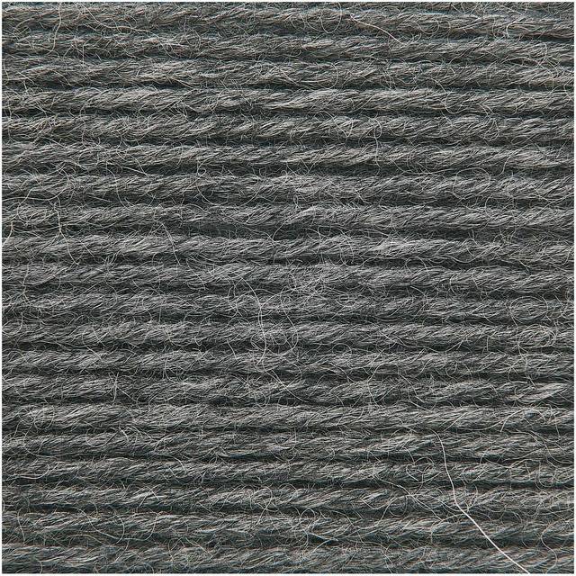 Rico Baby Alpaca and Merino Aran - Anthracite (011)