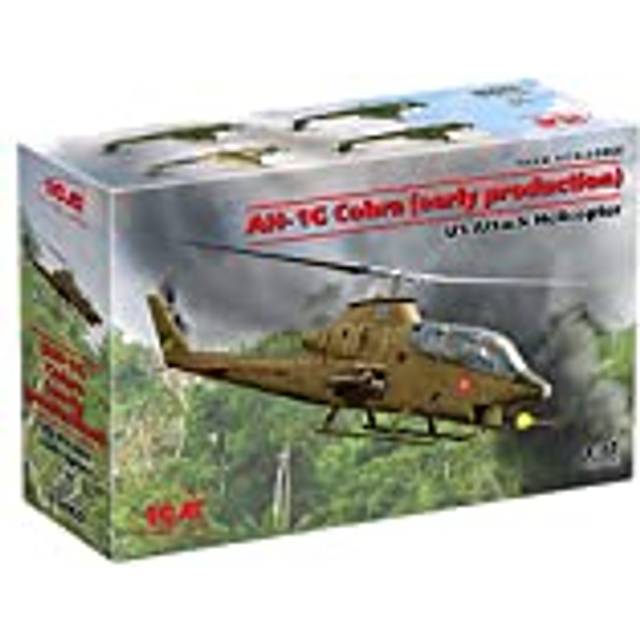 ICM 1/32 Bell AH-1G Cobra Early Production US Army Attack Helicopter