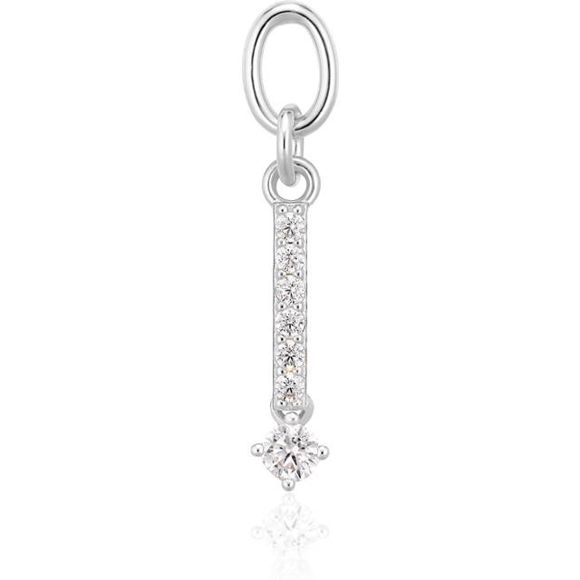 Sif Jakobs Circolo Due Charm | Silver | Vita Zirkoner