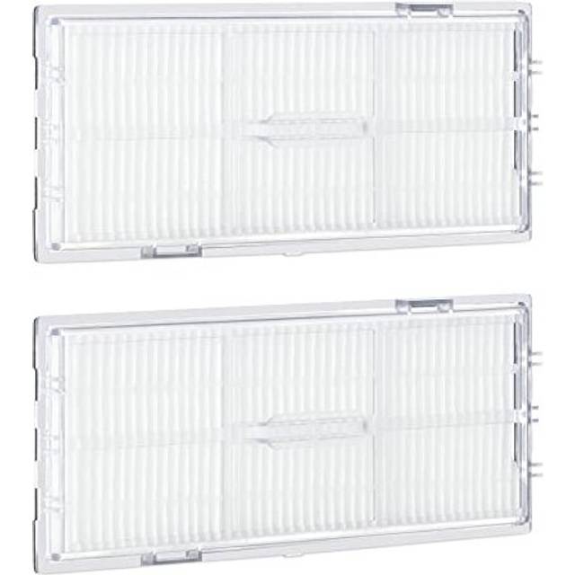 kwmobile 2 x ersättningsfilter kompatibla med Roborock S7/S7+/T7S – set med 2 – robotdammsugare reservdelsfilter 2-pack