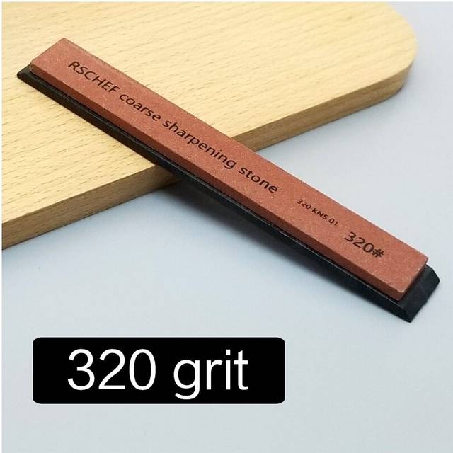(a-320grit Sharpening Stone) Sharpening Stones 60-10000 Grit Whetstone Knife Sharpener Coarse/ Fine Polishing Stone leather Kitchen Knives Grinding Sy