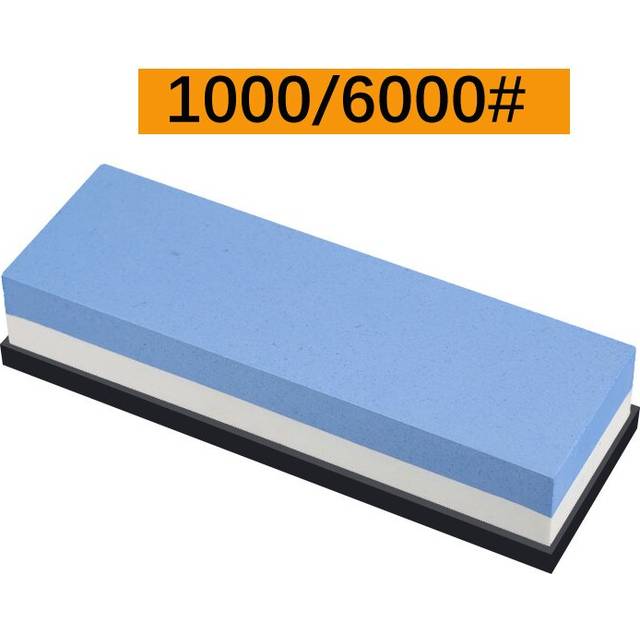 (a-1000 6000 grit 18x6x3cm) Professional Knife Sharpener Whetstone Grinding Stones Double-sided Knife Sharpening Stone 1000 6000 Grit Sharpener Kitche