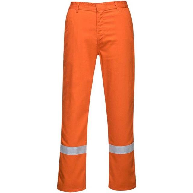 Iona Bizweld Fire Resistant Work Trousers - Orange - M