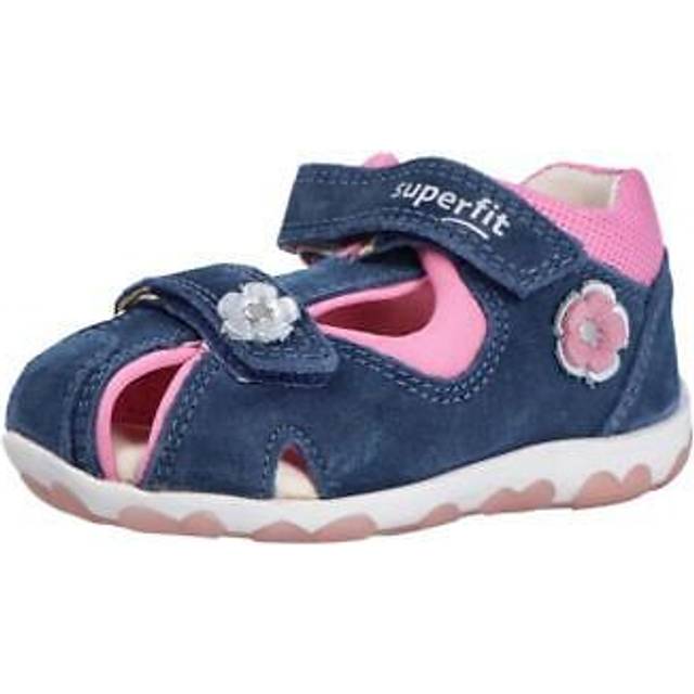 Superfit Flickor Sandal Fanni, Blå/rosa 8010, 21 EU