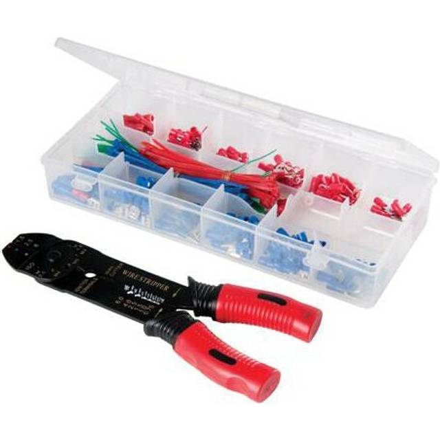 271 Piece Crimping Tool Set Crimp Pliers & Terminals Tubes Ties Accessories