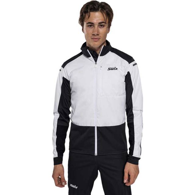 Dynamic M träningsjacka, Bright White/Black, Herr, M