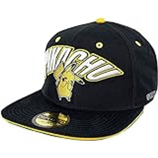 Difuzed Sb371043pok #025 Pokemon Pikachu Baseballkeps, Svart, En Storlek, Svart, one size