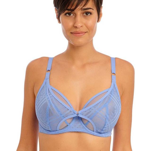 Freya Womens Fatale High Apex Bra - Blue - Size 36FF